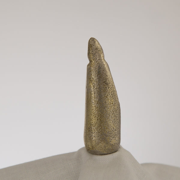 Maria Dolorosa - Mary of Bondi figurine in silver bronze