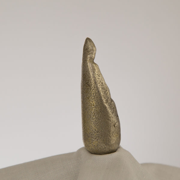 Maria Dolorosa - Mary of Bondi figurine in silver bronze