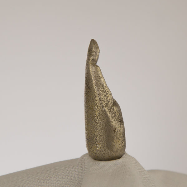 Maria Dolorosa - Mary of Bondi figurine in silver bronze