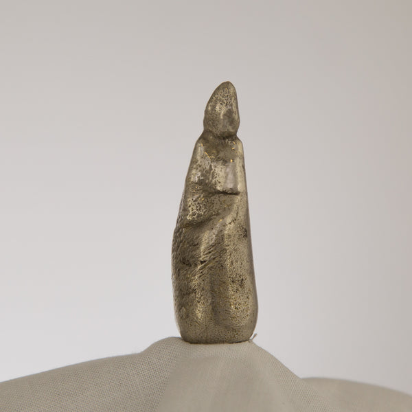 Maria Dolorosa - Mary of Bondi figurine in silver bronze