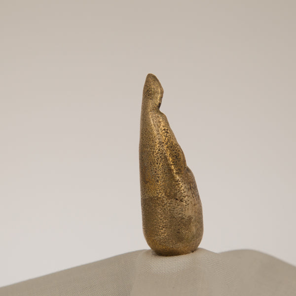 Maria Felicitas - Mary of Bondi figurine in gold bronze